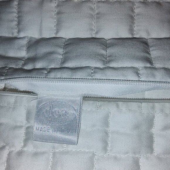 DEA 100% EGYPTIAN QUILTED COTTON BOUDOIR SHAMS IVORY COLOR #15 13x20 ITALY - Picture 6 of 7